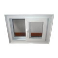 WANJIA pvc door window  pvc double glazing windows sliding windows